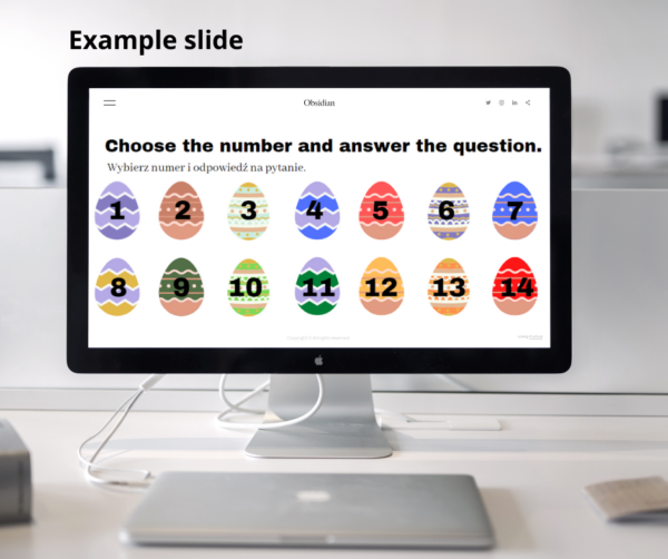 Prezentacja Quiz Time Easter+ dodatki na lekcję - obrazek 4