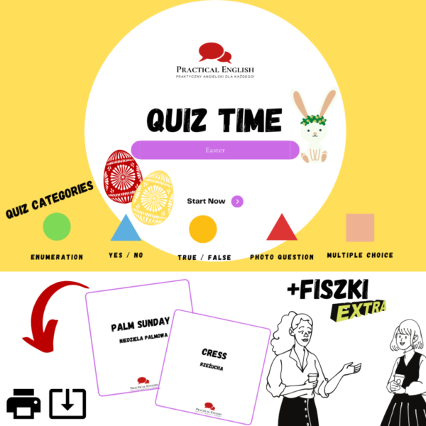 Prezentacja Quiz Time Easter+ dodatki na lekcję - obrazek 9