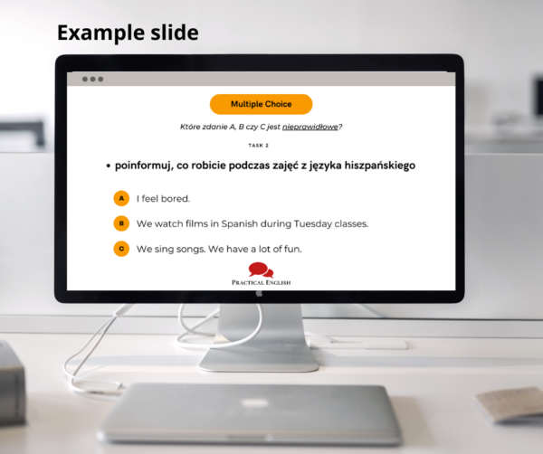 E8 Writing - Zestaw praktycznych wskazówek i ćwiczeń do wypowiedzi pisemnej +quiz i zwroty - obrazek 3