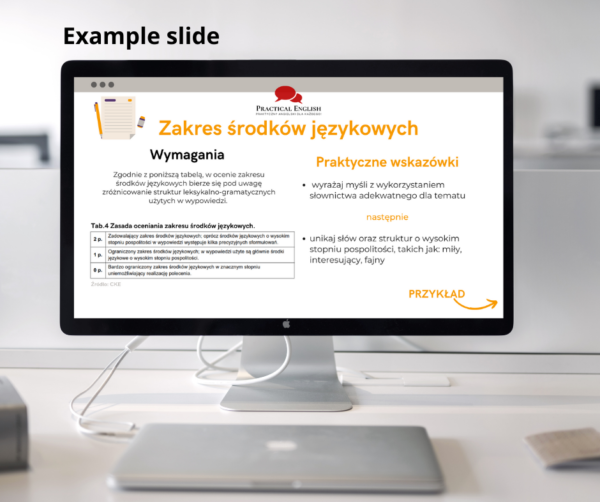 E8 Writing - Zestaw praktycznych wskazówek i ćwiczeń do wypowiedzi pisemnej +quiz i zwroty - obrazek 4