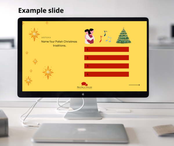 "Christmas time...in Poland": present perfect&past simple quiz +dodatki na lekcję - obrazek 3